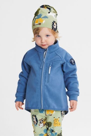 Polarn O. Pyret Blue Waterproof Fleece Jacket