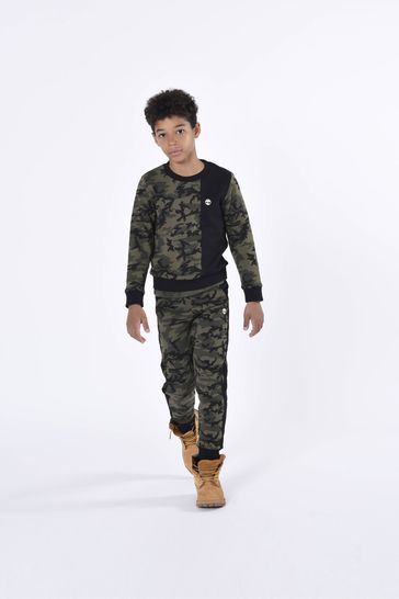 Green camo timberlands store
