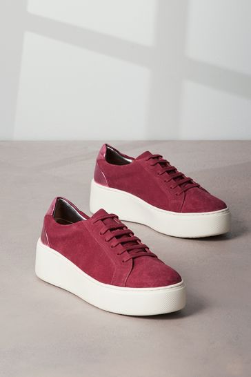 Fluorescent pink trainers sale