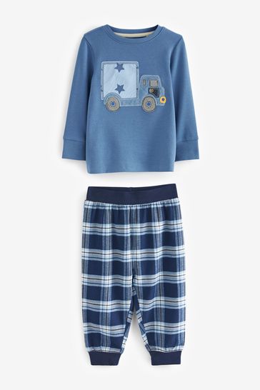 Baby boy sales check pyjamas