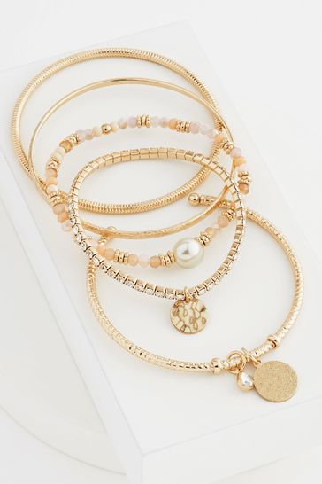 Beaded stretch bracelet store set