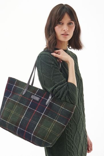 Barbour tote bag olive clearance