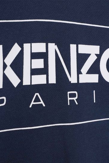 Kenzo sweatshirt navy clearance blue