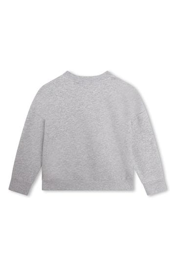 Girls grey outlet kenzo jumper