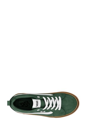 Vans Mens Green Filmore Gum Sole Trainers