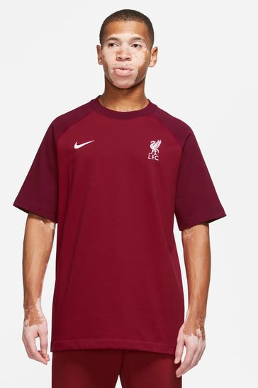 Liverpool maroon training top sale