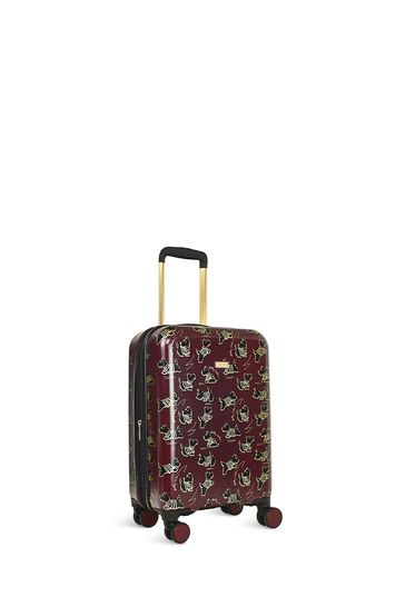 Radley London Red Signature Dog 4 Wheel Carry On Suitcase