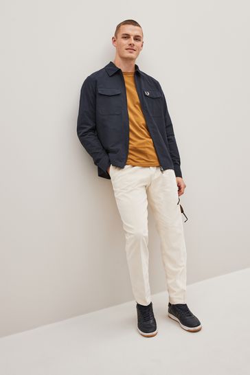 Buy Fred Perry Zip Through Lightweight Jacket from Next Luxembourg