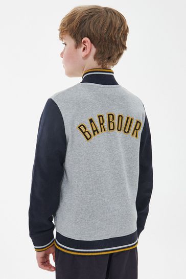 Barbour wool jacket kids navy deals