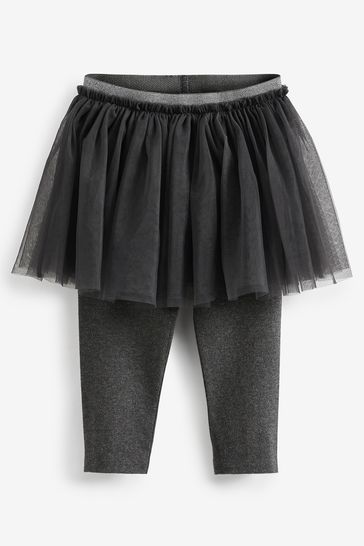 Black tutu best sale leggings