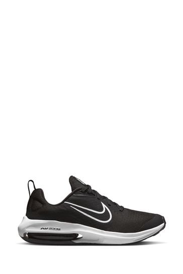 Nike Black/White Youth Air Zoom Arcadia 2 Running Trainers