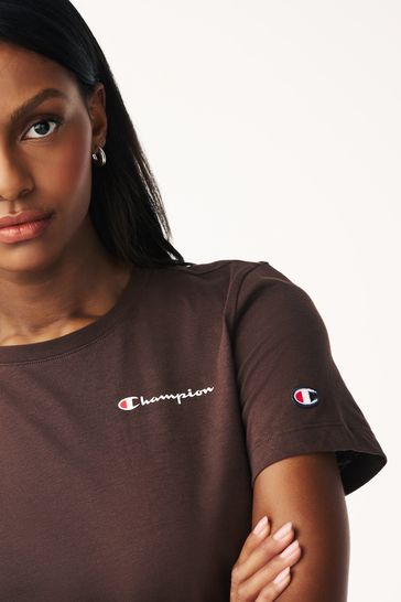Champion t clearance shirt womens brown