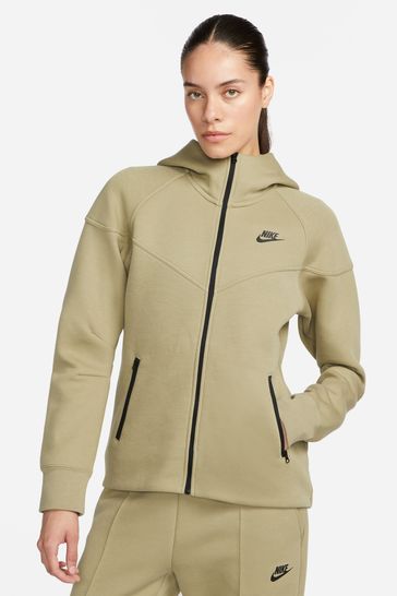 Buy Nike Olive Green Sportswear Tech Fleece Hoodie from Next Germany