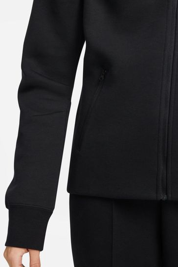 Black nike tech fleece windrunner on sale