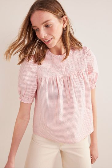 H&m seersucker top blouse