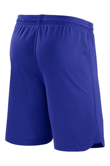 Blue nike store soccer shorts