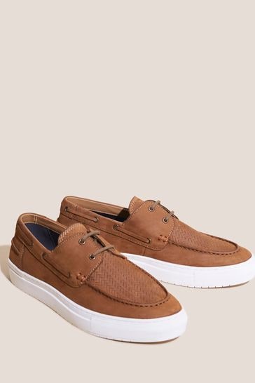 Woven clearance boat shoes