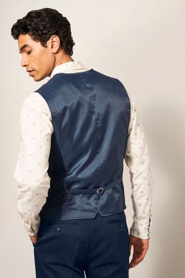 Buy White Stuff Blue York Waistcoat from Next Estonia