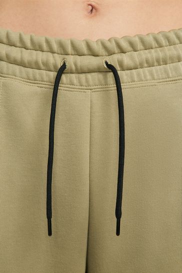 Nike tech fleece jogger olive green sales