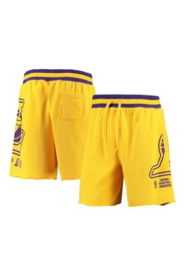 Yellow nike cheap fleece shorts