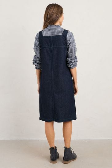 Seasalt denim pinafore sales dress