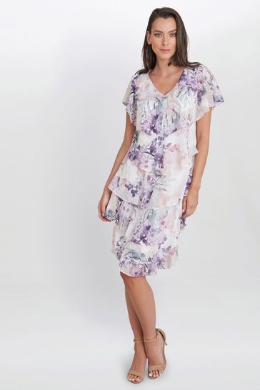 Gina bacconi on sale white dress