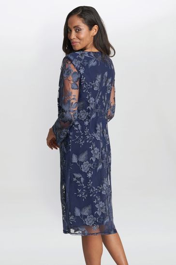 Navy lace clearance jacket next