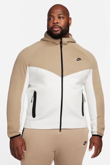 Nike tech fleece deals hoodie khaki