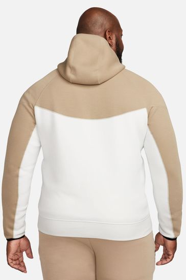 White nike sales tech jacket