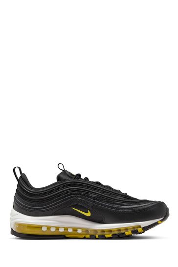 Nike Black/Yellow Air Max 97 Trainers