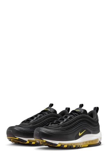 Buy Nike Black Yellow Air Max 97 Trainers from Next Ireland