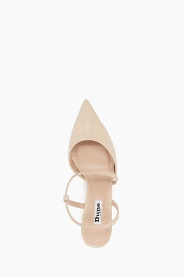 Dune nude court shoes sale