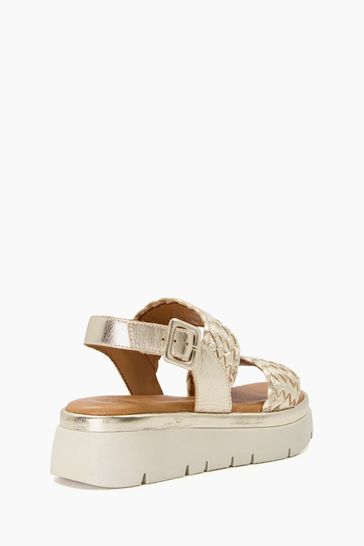 Dune hotsell snakeskin sandals