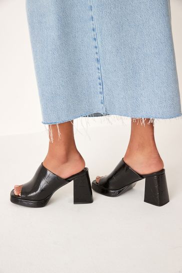 Platform mules hot sale