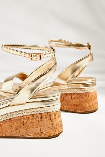 Low cork wedges discount