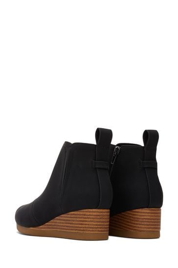 Kids wedge best sale boots