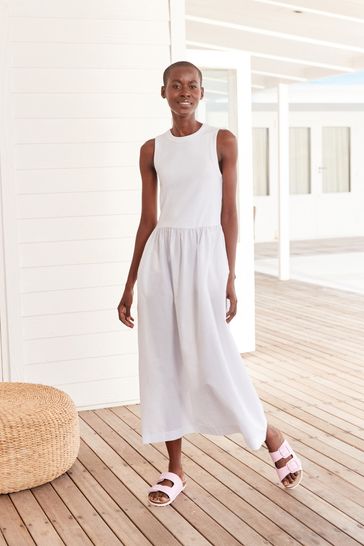 Ribbed vest dress top