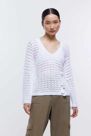 River island belted top sales