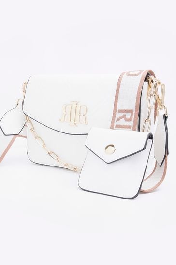 River island white discount cross body bag
