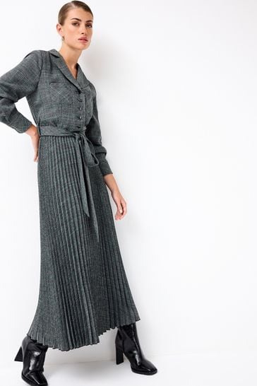 Next checked dress new arrivals