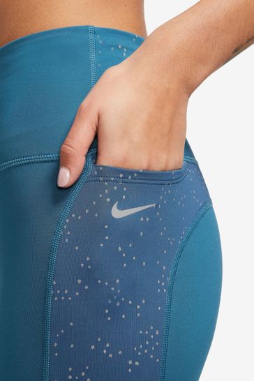 Buy Nike Blue Fast Running Leggings from Next Ireland