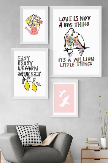 Buy East End Prints Love Is Not A Big Thing by Karin Akesson