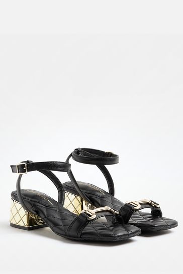 River island online sandals wide fit