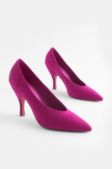 Buy Pink Forever Comfort Point Toe Court Shoes from Next Singapore