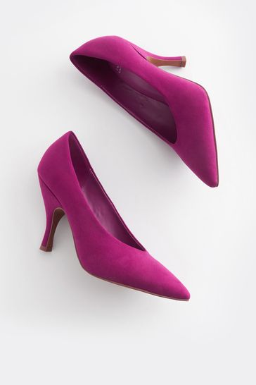 Fuschia pink court shoes uk hotsell