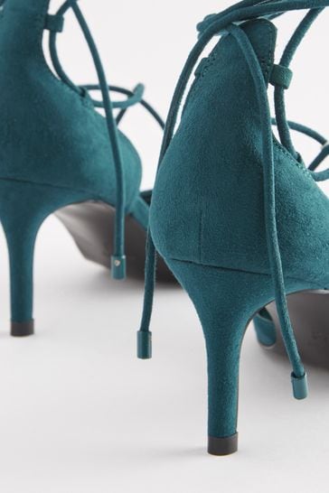 Blue and 2025 green heels