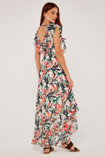 Next palm print dress hotsell