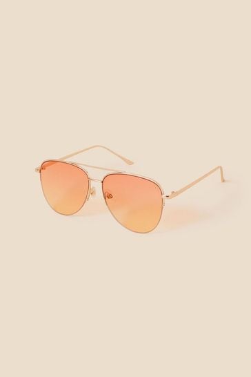 Half rim new arrivals aviator sunglasses