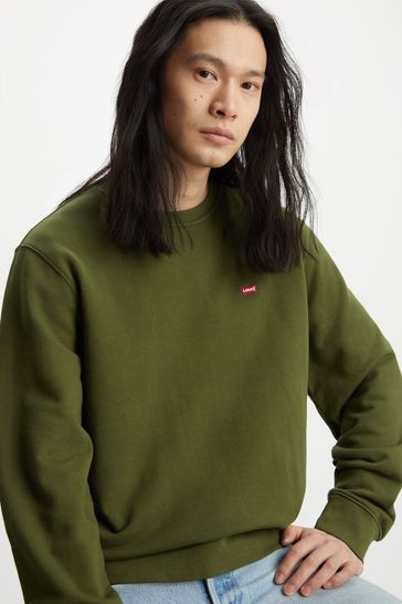 Levis store green jumper