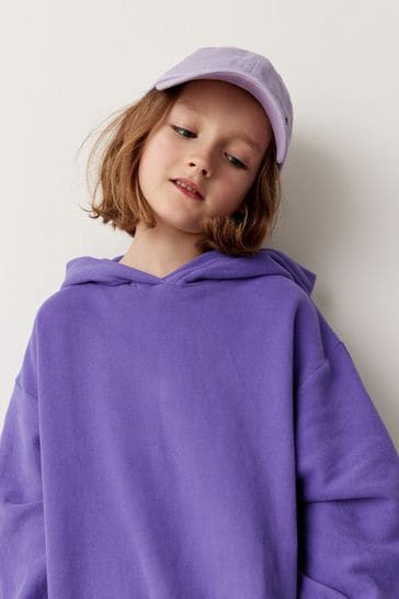 Girls longline hoodie hot sale